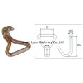 50mm X 3000kg Double J-Hook / Metal Double J-Hook, Metal Hardware for Ratchet Tie Down